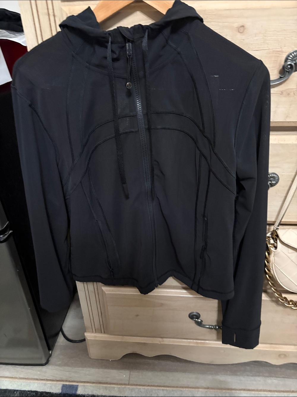 Hooded define jacket